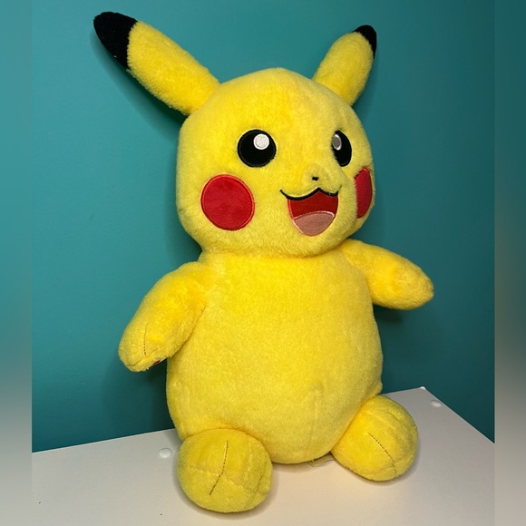Build A Bear Workshop Pikachu Plush No Sound Pokemon Stuffed Animal - Picture 7 of 7
